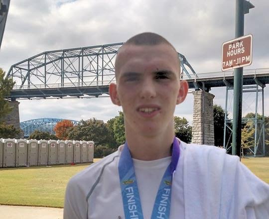 Caleb Traxler reflects on 7 Bridges Marathon