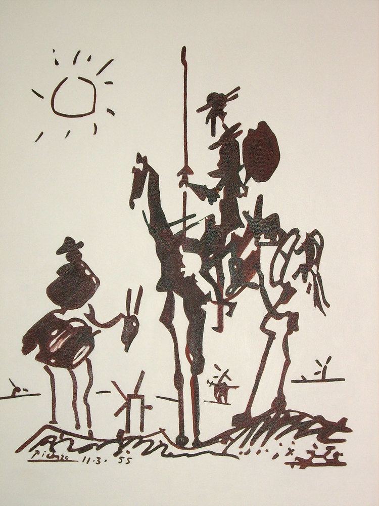 Don Quixote by Pablo Picasso